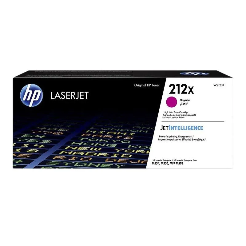 Tonercartridge hp w2123x 212x rood by HP – product photo