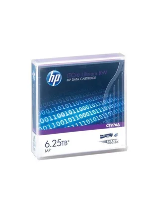 Ultrium RW Data Cartridge LTO Ultrium x 1: Ultrium RW gegevenscartridge LTO Ultrium x 1 van HP – productfoto 1 van 2
