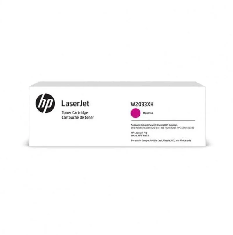 W2033XH Mgn Cntrt Org LJet Toner Crtg van HP in Transparant – productfoto