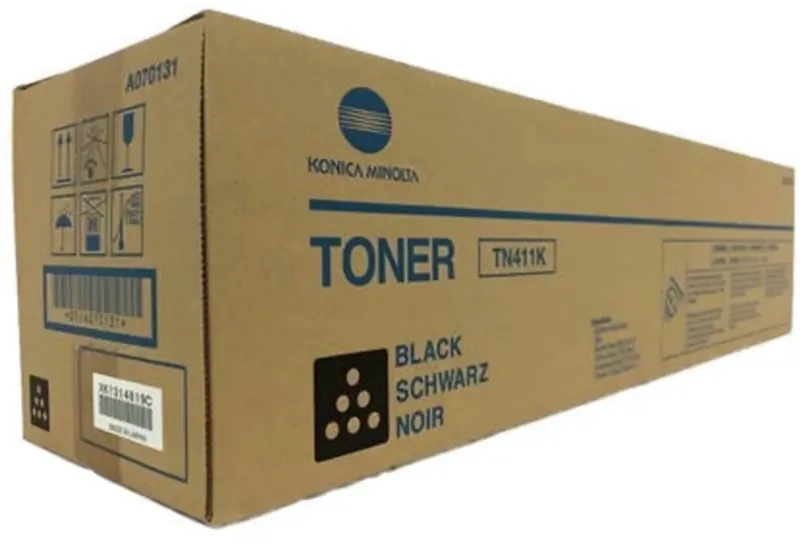 A070151 - TN411K - Toner de Konica Minolta en Noir – photo produit