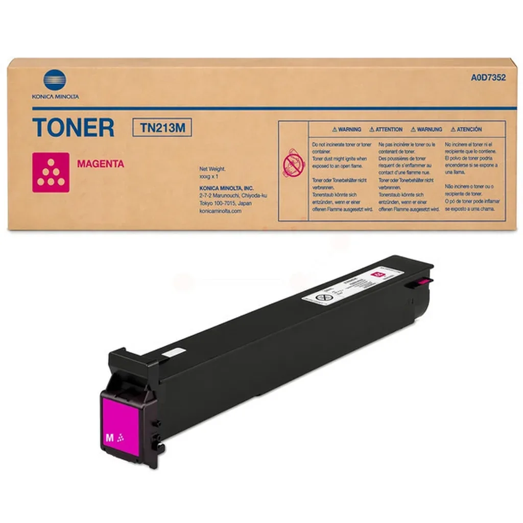 Konica Minolta TN-213 M Toner Magenta A0D7352 Magenta van Konica Minolta – productfoto