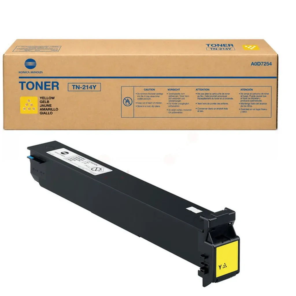 TN214Y by Konica Minolta – product photo