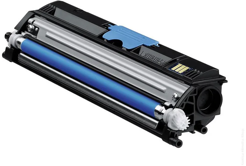 magicolor 1600W, 1650EN, 1680MF, 1690MF tonercartridge high capacity 2.500 pagina's 1-pack de Konica Minolta en Cyaan – photo produit