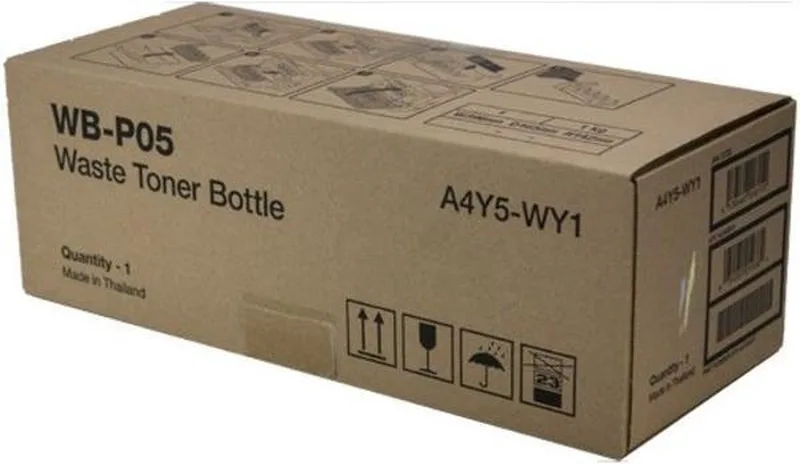 Waste Toner;Bottle bizhub;C3350/C3850/C3351/C3851;(A4Y5WY1) van Konica Minolta in Zwart – productfoto