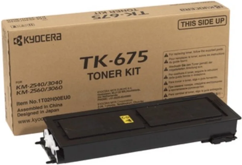 Kyocera - 1T02H00EU0 - TK-675K - Toner by Kyocera in Black – product photo