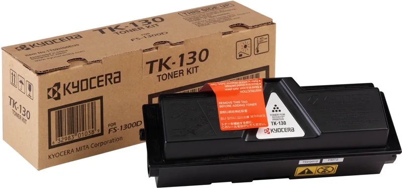 Kyocera-Mita TK-130 Tonercartridge von Kyocera in Schwarz – Produktfoto