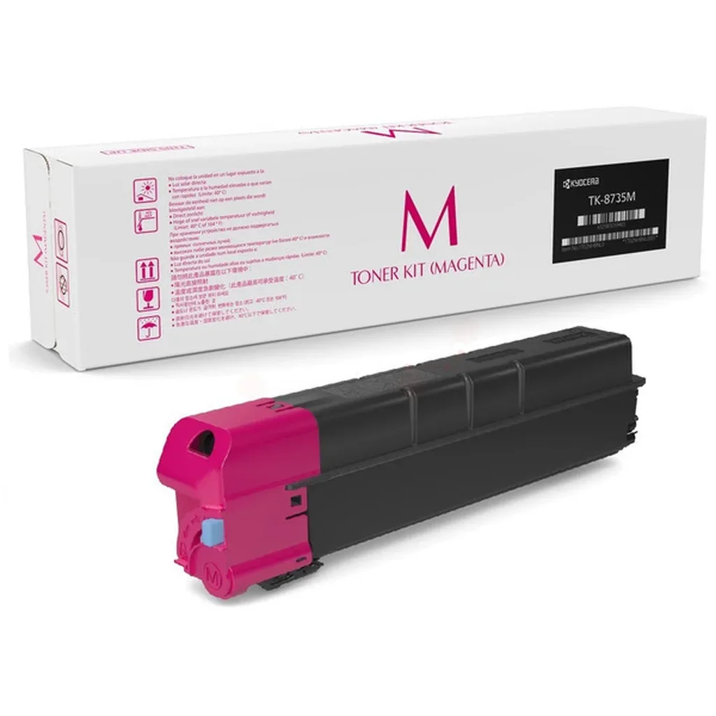 Kyocera TK-8735 M Toner Magenta 1T02XNBNL0 N/A fra Kyocera – produktbillede