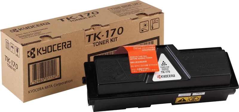 TK-170 - Tonercartridge - 1 stuk - Origineel fra Kyocera i Sort – produktbillede