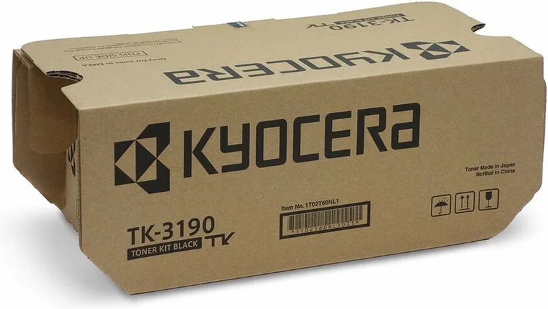 Tk-3190 Toner For P3055, P3060, M3655, M3660 - 15.5k by Kyocera in Black – product photo