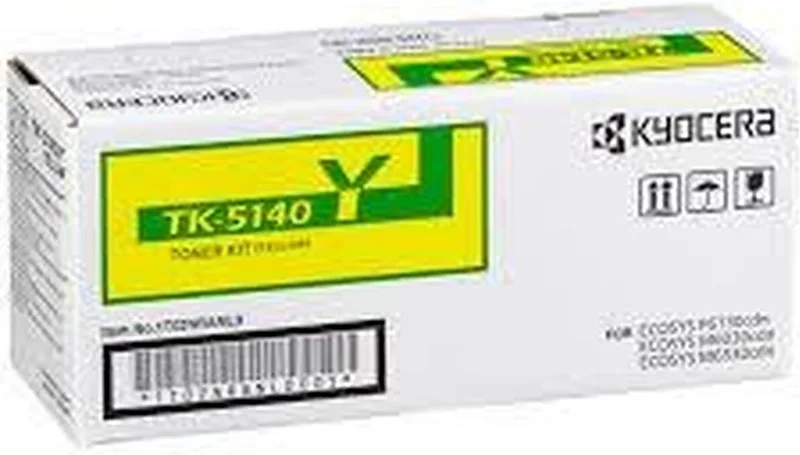 TK-5140Y - Tonercartridge - 1 stuk - Origineel by Kyocera in Yellow – product photo
