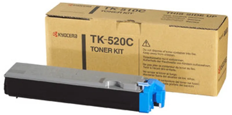 TK-520C -Tonercartridge - 1 stuk - Origineel by Kyocera in Cyaan – product photo