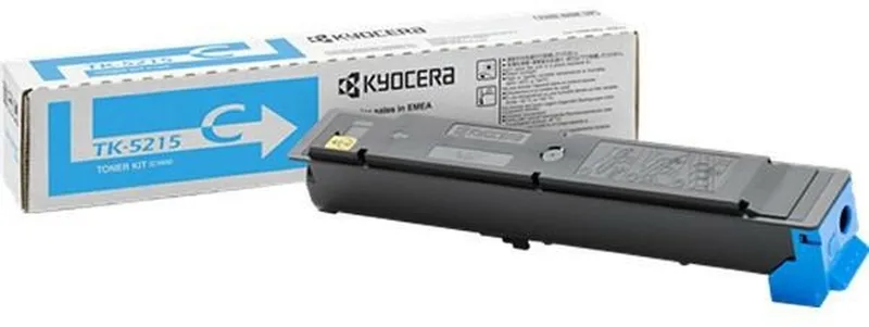 TK-5215C - Tonercartridge - Origineel Cyaan van Kyocera in Zie titel – productfoto