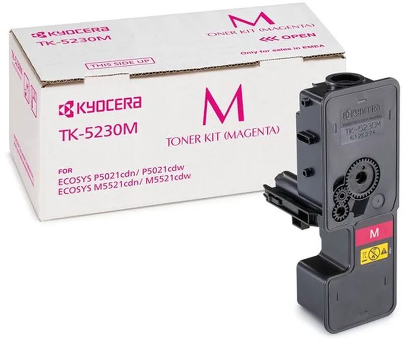 TK-5230 tonercartridge 1 stuk(s) Origineel von Kyocera in Magenta – Produktfoto