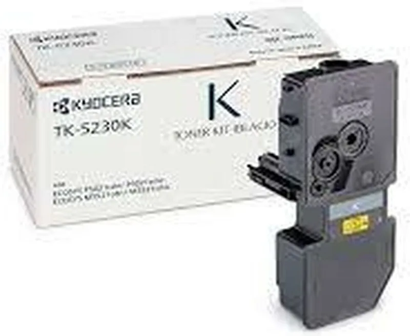 TK-5230K - Tonercartridge - 1 stuk - Origineel van Kyocera in Zwart – productfoto