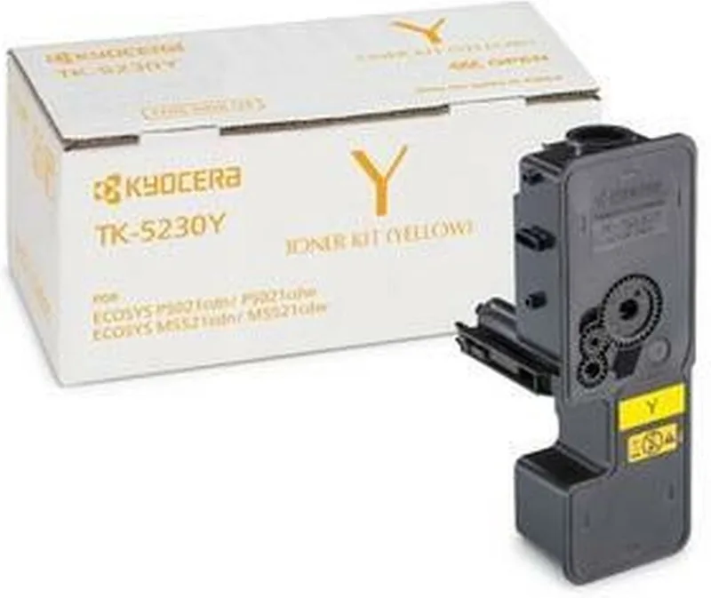 TK-5230Y - Tonercartridge - 1 stuk - Origineel by Kyocera in Yellow – product photo