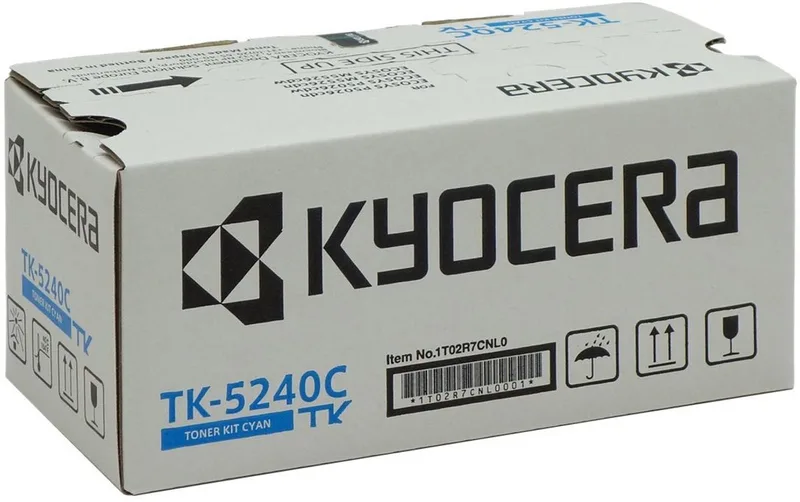 TK-5240C - Tonercartridge - 1 stuk - Origineel de Kyocera en Cyaan – photo produit