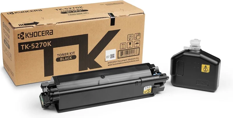TK-5270K - Tonercartridge - 1 stuk - Origineel - Zwart van Kyocera in Zie afbeelding – productfoto