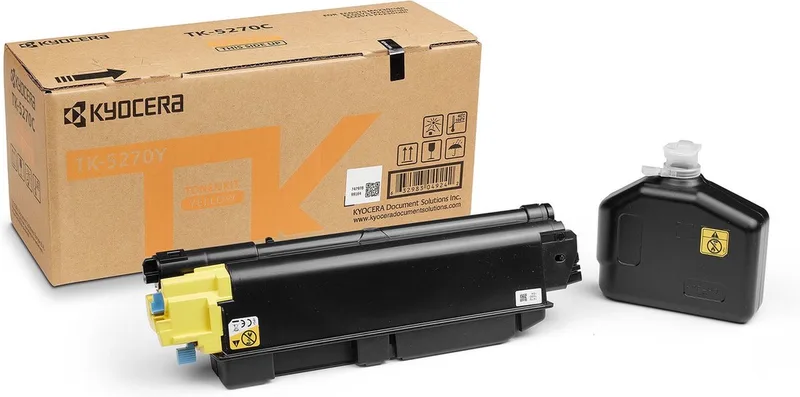 TK-5270Y - Tonercartridge - 1 stuk - Origineel by Kyocera in Yellow – product photo