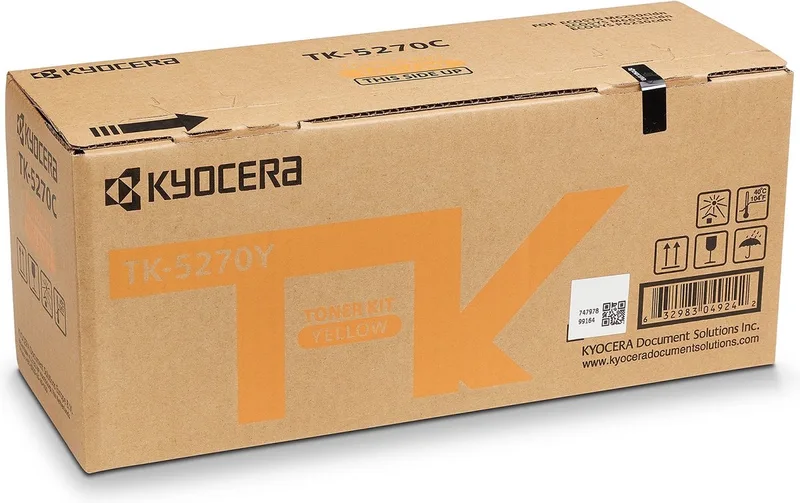 TK-5270Y tonercartridge 1 stuk(s) Origineel by Kyocera in Yellow – product photo