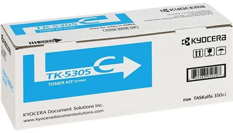 TK-5305C - Tonercartridge - 1 stuk - Origineel från Kyocera i Cyaan – produktbild