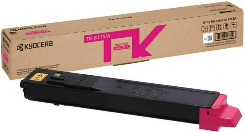 TK-8115M - Tonercartridge - 1 stuk - Origineel van Kyocera in Magenta – productfoto