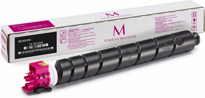 TK-8335M - Tonercartridge - 1 stuk - Origineel van Kyocera in Magenta – productfoto
