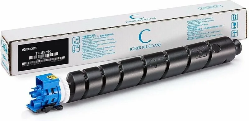 TK-8525C - Tonercartridge - 1 stuk - Origineel från Kyocera i Cyaan – produktbild