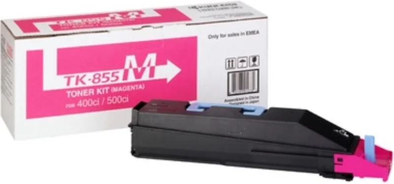 TK-855M tonercartridge van Kyocera in Magenta – productfoto