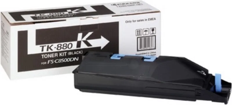 TK-880K - Tonercartridge - 1 stuk - Origineel by Kyocera in Black – product photo