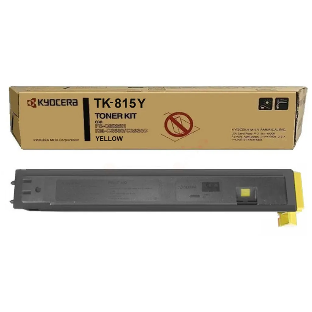 Toner gul 20 000 sider TK815Y Gul van Kyocera – productfoto