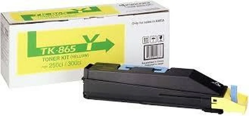 Toner Kyocera TK-865Y Yellow van Kyocera in Geel – productfoto