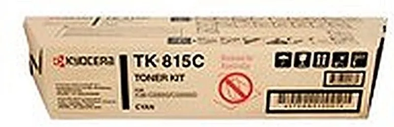 Toner TK815C by Kyocera in Blue – product photo