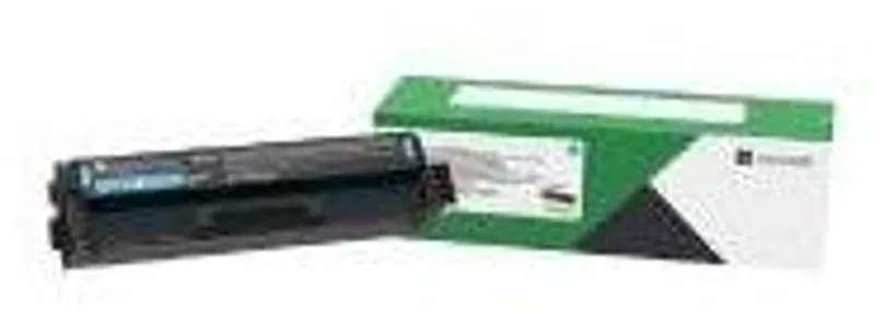 C342XC0 tonercartridge Origineel från Lexmark i Cyaan – produktbild