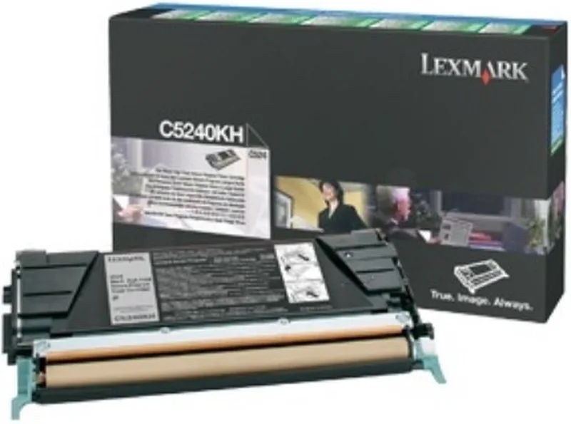 C5240KH - Toner van Lexmark in Zwart – productfoto