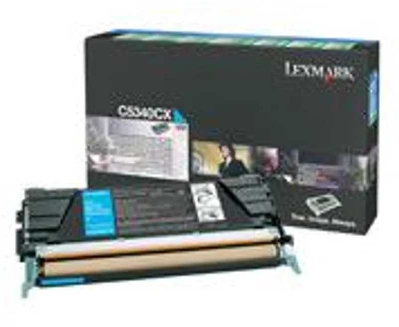 C5340CX - Toner van Lexmark in Cyaan – productfoto
