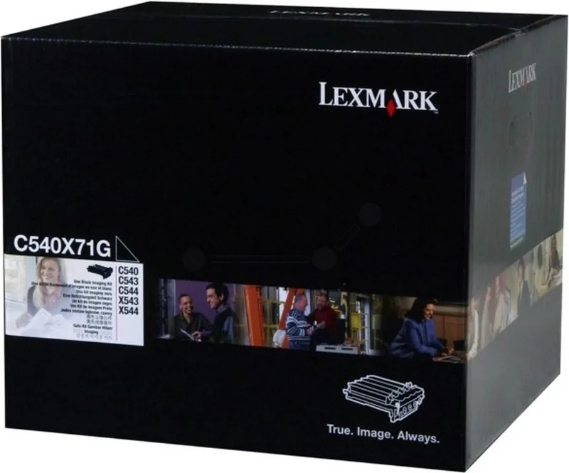 C540X71G - Drum Kit LET OP: Geen Toner! by Lexmark in Black – product photo