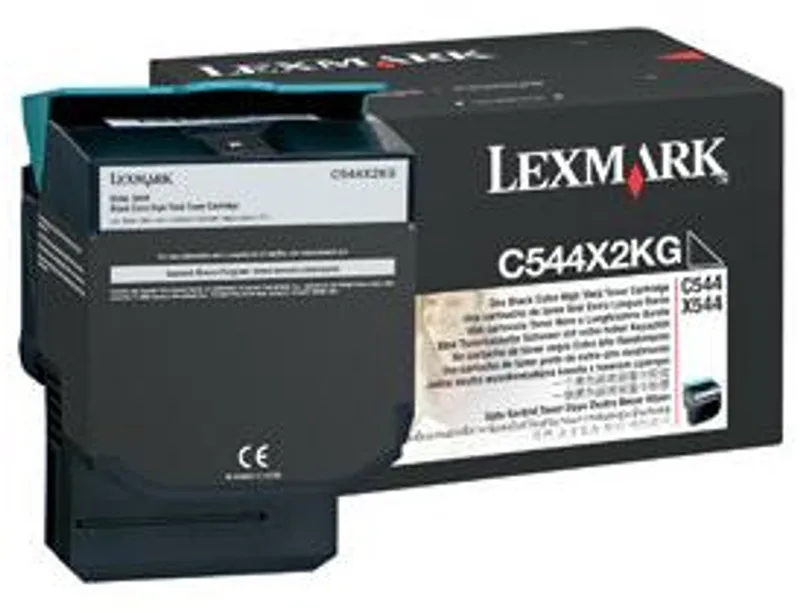 C544X2KG - Toner by Lexmark in Black – product photo