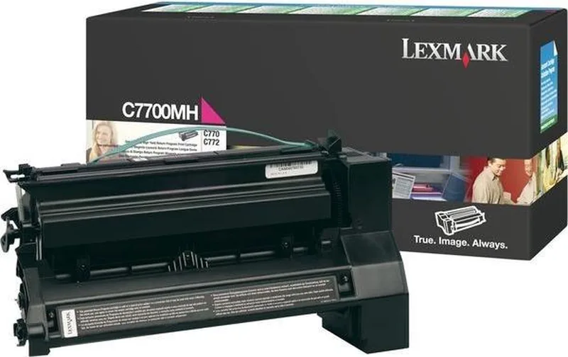 C770, C772 tonercartridge de Lexmark en Magenta – photo produit