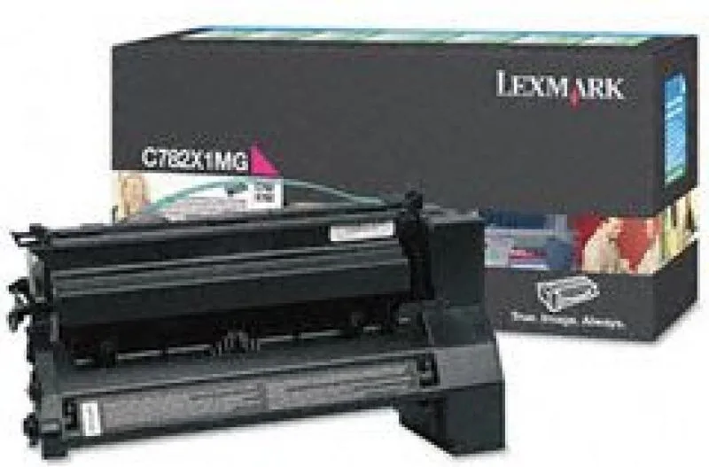 C782, X782e tonercartridge de Lexmark en Magenta – photo produit