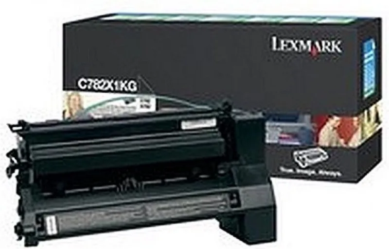 C782X1KG - Toner van Lexmark in Zwart – productfoto