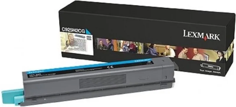 C925H2CG Tonercartridge van Lexmark in Cyaan – productfoto