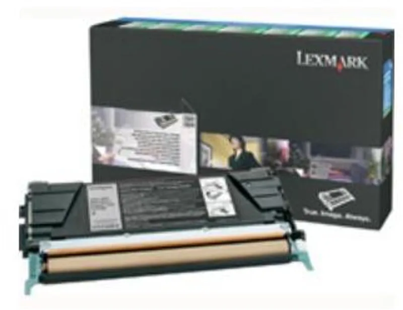 E460, E462 Extra High Yield Factory reconditioned toner cartridge från Lexmark i Svart – produktbild