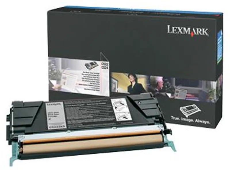 E462 tonercartridge extra high capacity 18.000 pagina's 1-pack return program van Lexmark in Zwart – productfoto
