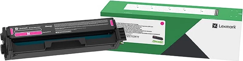 Lexmark 20N2XM0 tonercartridge 1 stuk(s) Origineel van Lexmark in Magenta – productfoto
