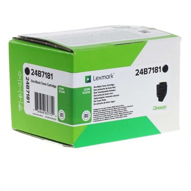 LEXMARK 24B7181 toner cartridge 9.000 pages från Lexmark i Svart – produktbild