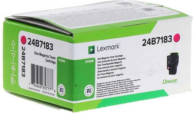 Lexmark 24B7183 tonercartridge 1 stuk(s) Origineel Magenta by Lexmark – product photo