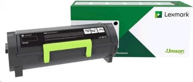 Lexmark 58D2X0E tonercartridge 1 stuk(s) Origineel van Lexmark in Zwart – productfoto
