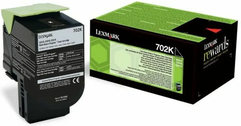 LEXMARK 702K tonercartridge by Lexmark in Black – product photo