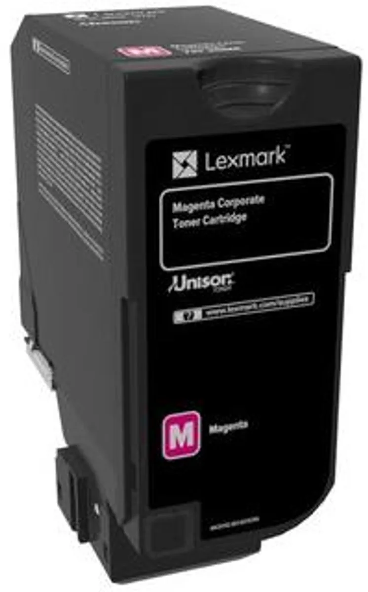 Lexmark 74C20ME tonercartridge 1 stuk(s) Origineel de Lexmark en Magenta – photo produit