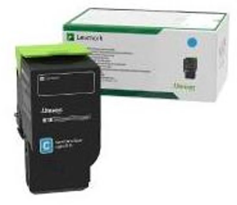 Lexmark 78C2UC0 tonercartridge 1 stuk(s) Origineel van Lexmark in Cyaan – productfoto